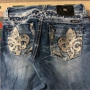 Miss me 28 cut off capri jeans